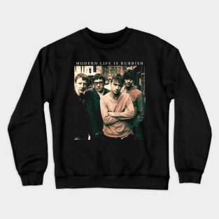 90s Blur Band Crewneck Sweatshirt